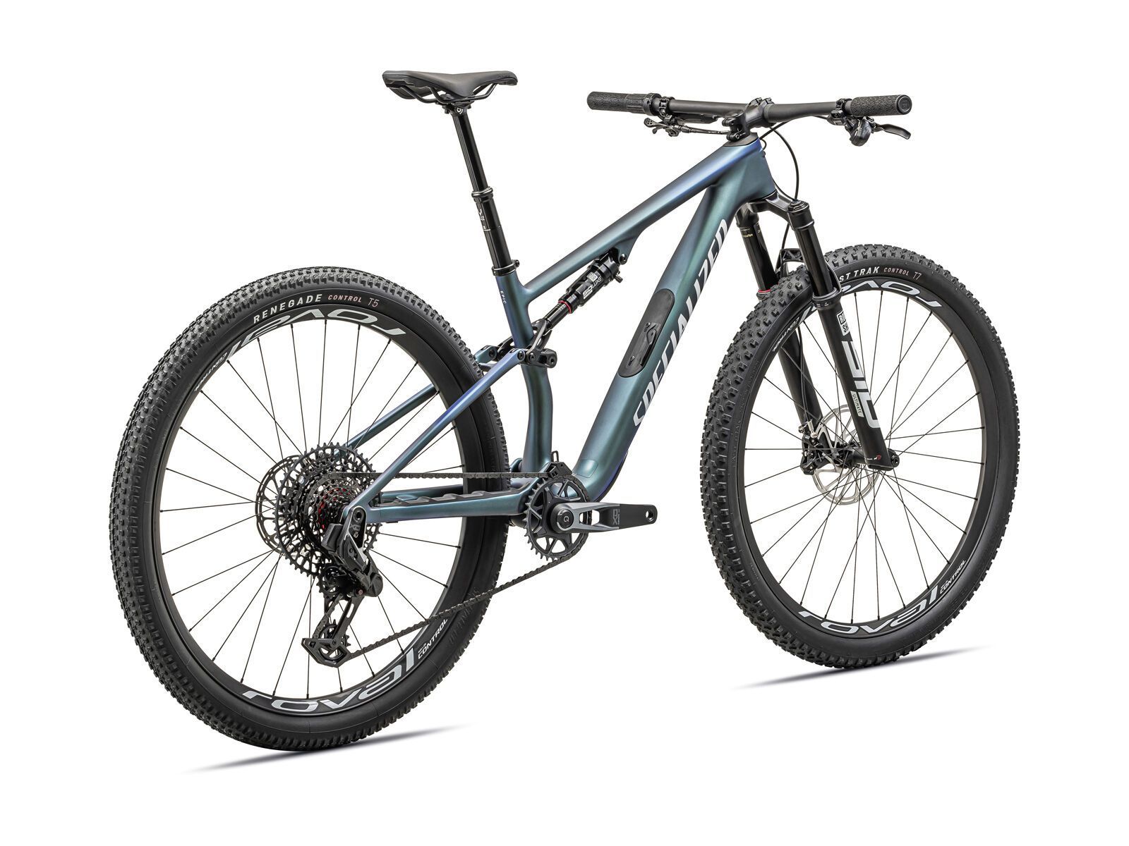 Specialized Epic 8 Pro, satin carbon/metallic sapphire/white silver - Bild 3