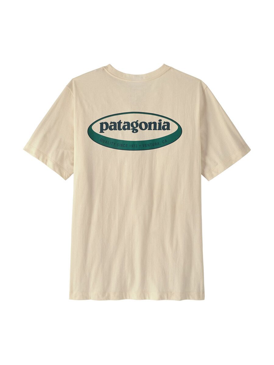 Patagonia Men's '95 Oval Logo T-Shirt, undyed natural - Bild 2