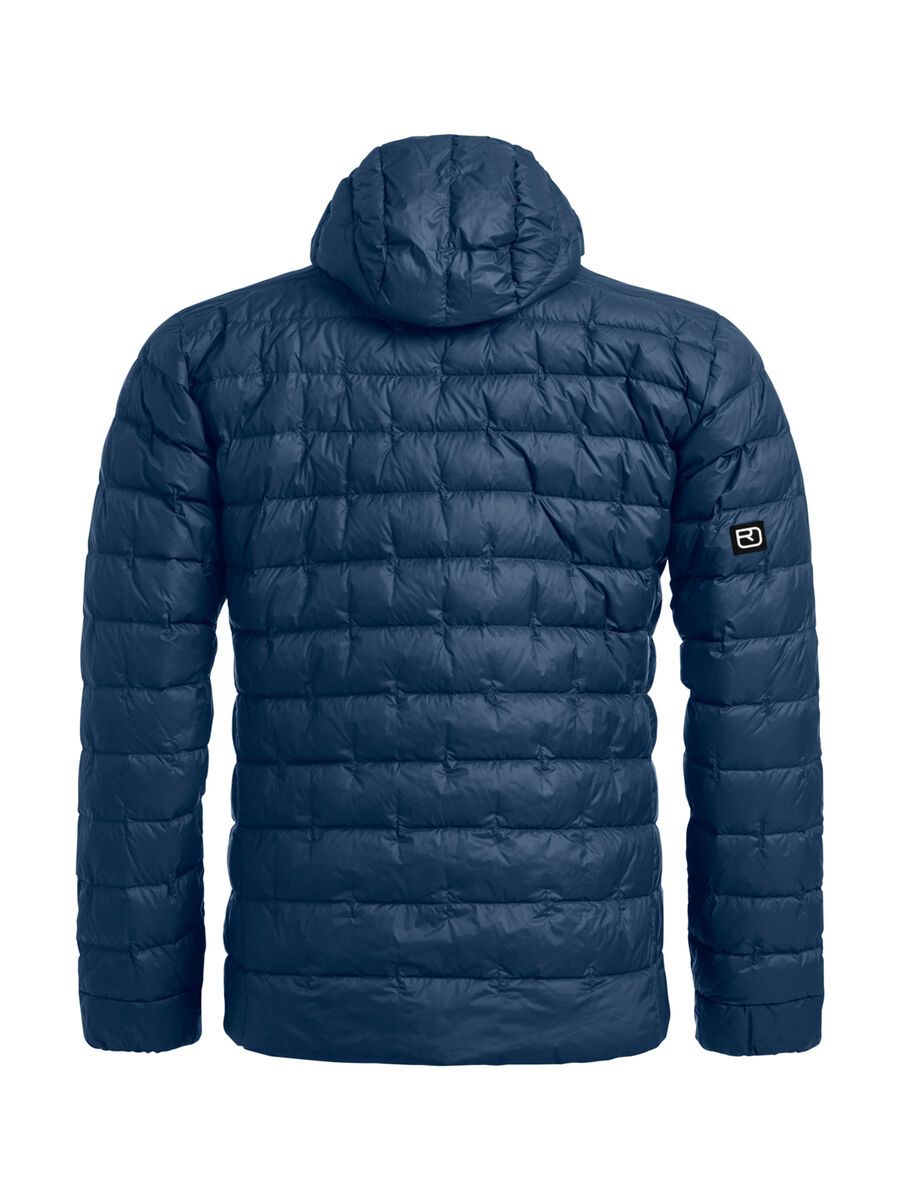 Ortovox DownWool 180 Hooded Jacket M, blue nunatak - Bild 2