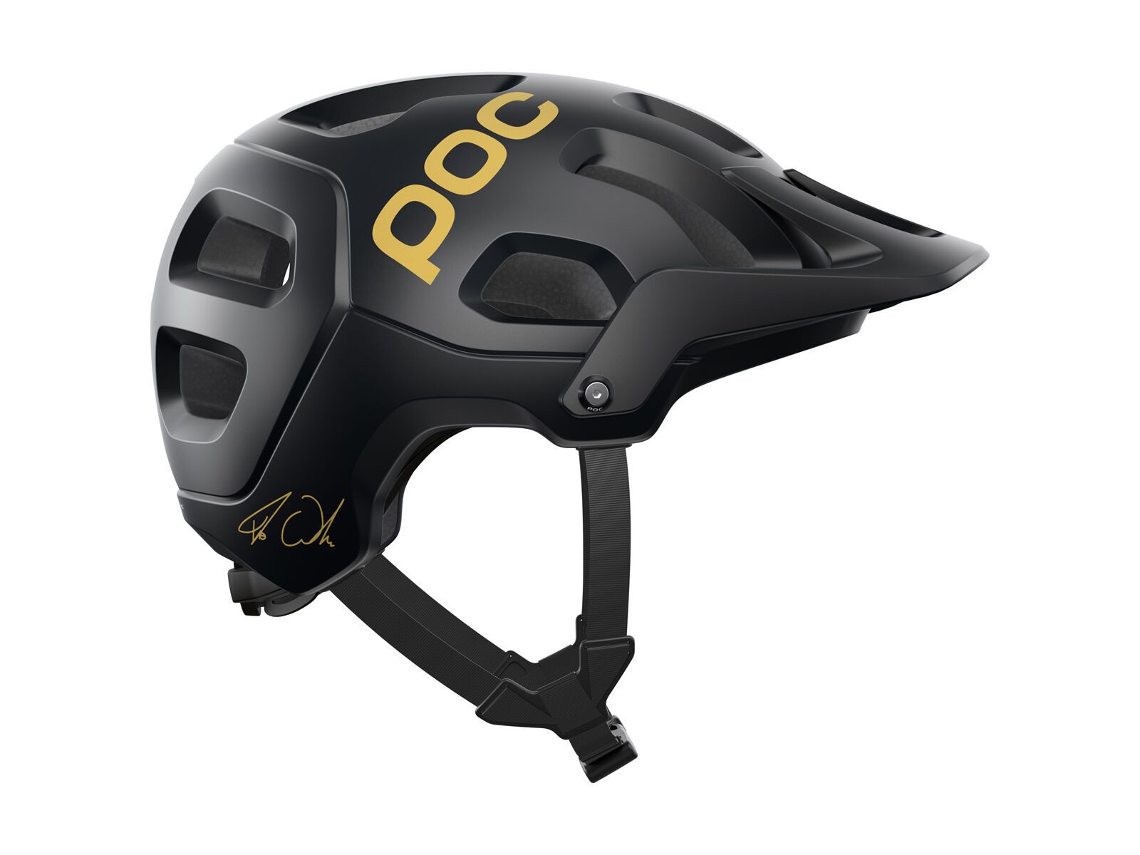 POC Tectal Fabio Wibmer Ed. – RECCO, uranium black matt/gold - Bild 4