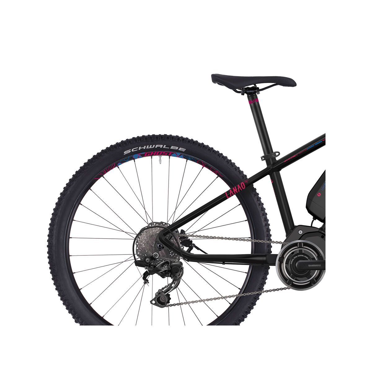 Ghost Hybride Lanao 2 AL 29, night black/riot blue/fuchsia pink - Bild 5