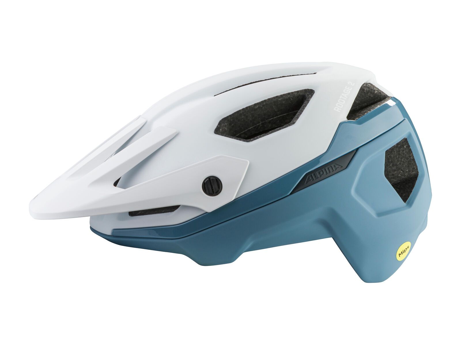 Alpina Rootage 2 MIPS, white pebble blue matt - Bild 3