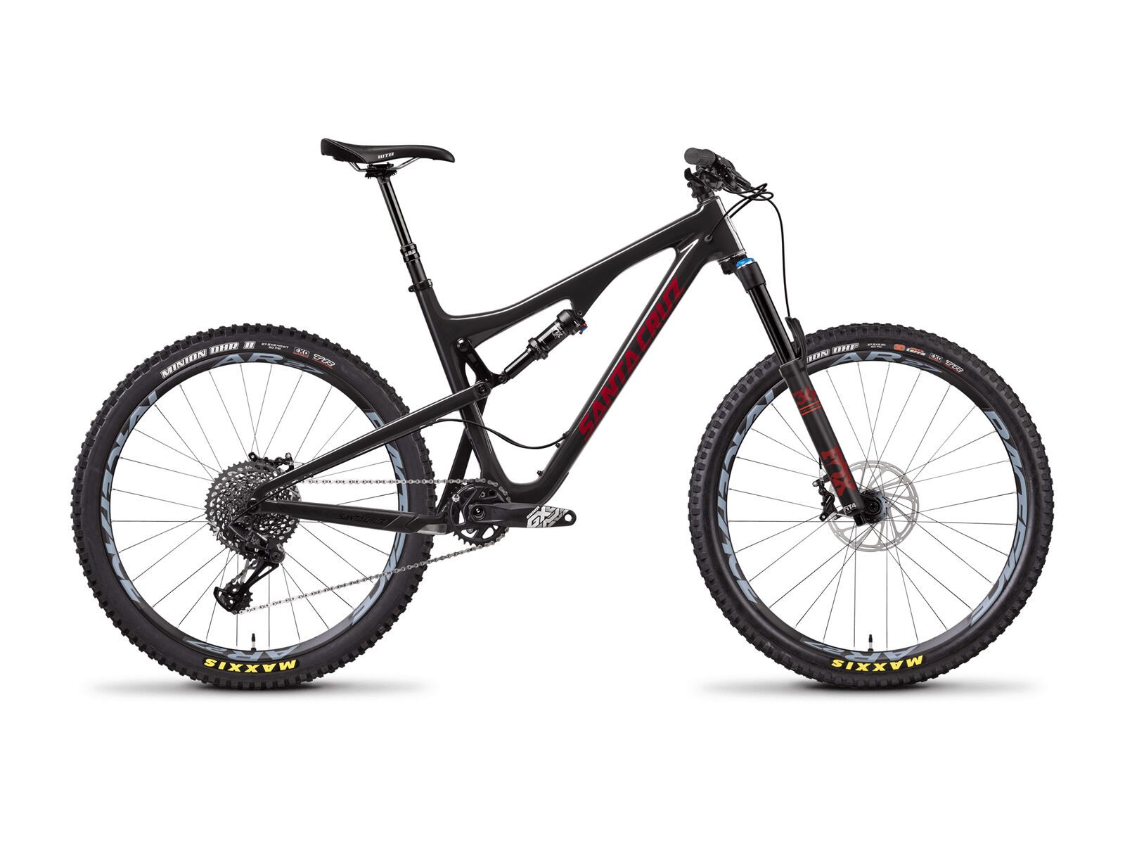Santa Cruz Bronson C S, gloss carbon and sriracha - Bild 1