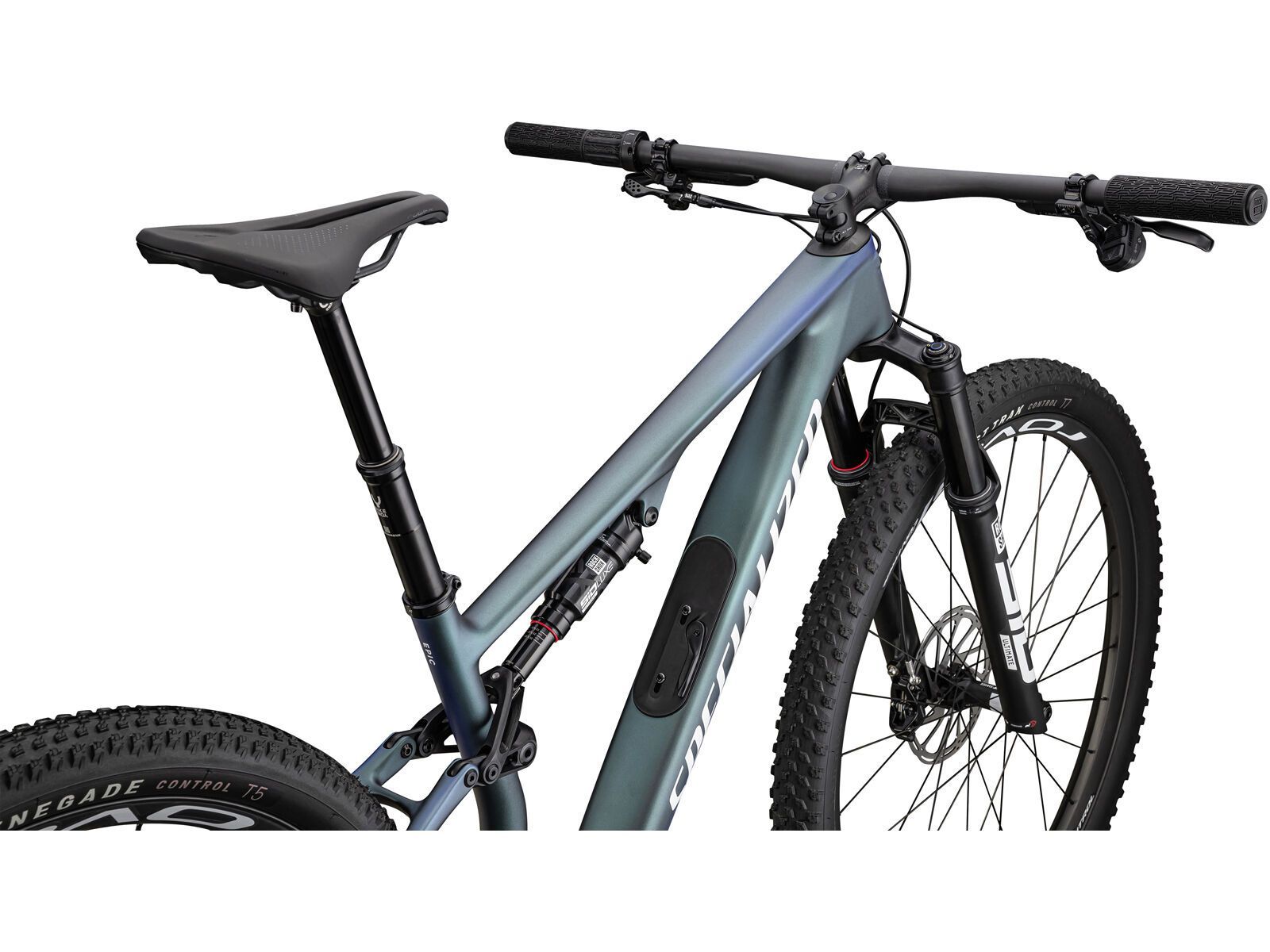 Specialized Epic 8 Pro, satin carbon/metallic sapphire/white silver - Bild 4