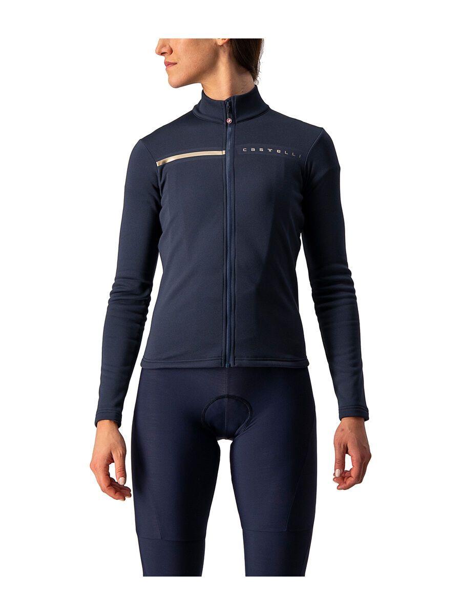Castelli Sinergia 2 Jersey FZ, savile blue/bronze - Bild 1