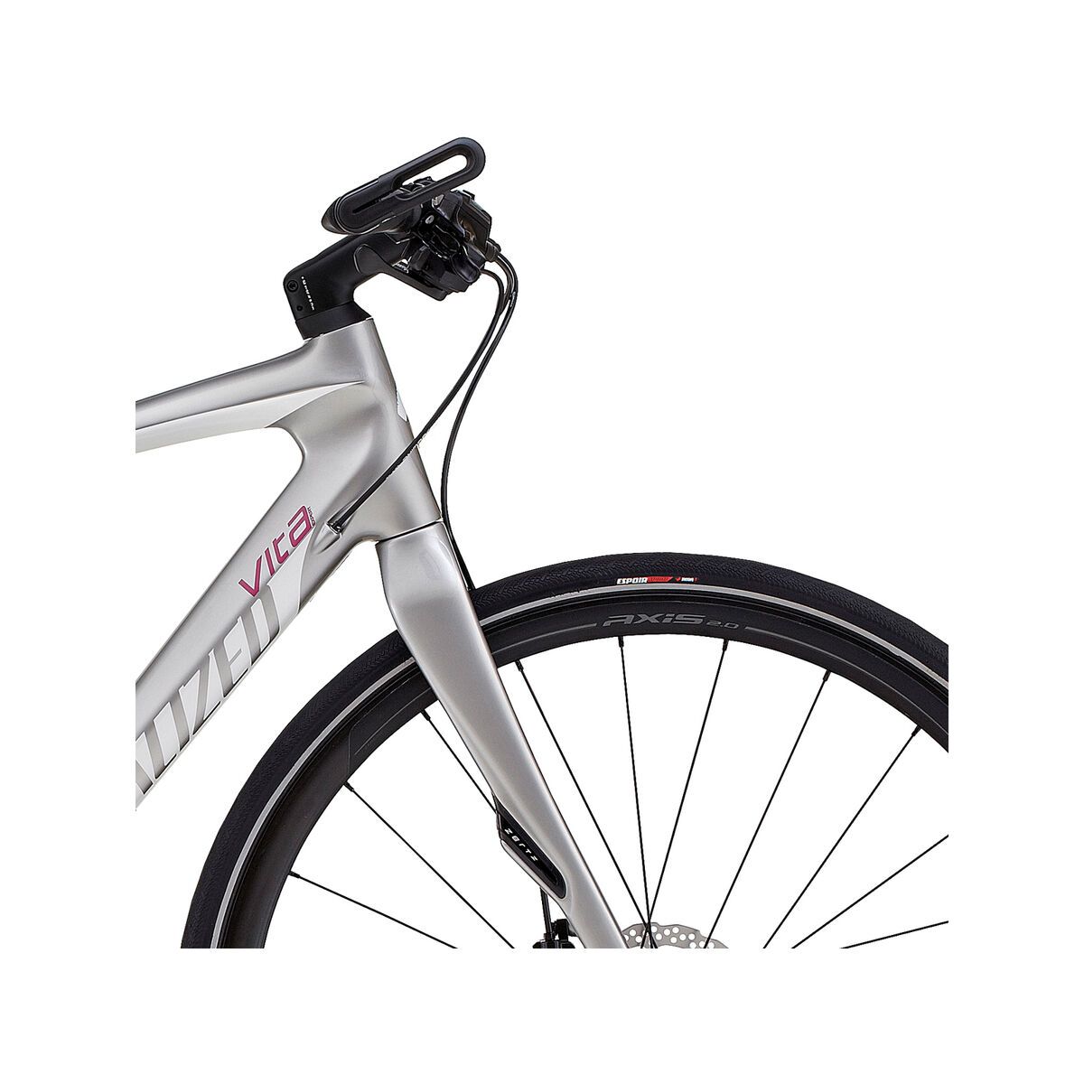 Specialized Vita Expert Carbon Disc, gloss platinum/micro pearl white/pink - Bild 5