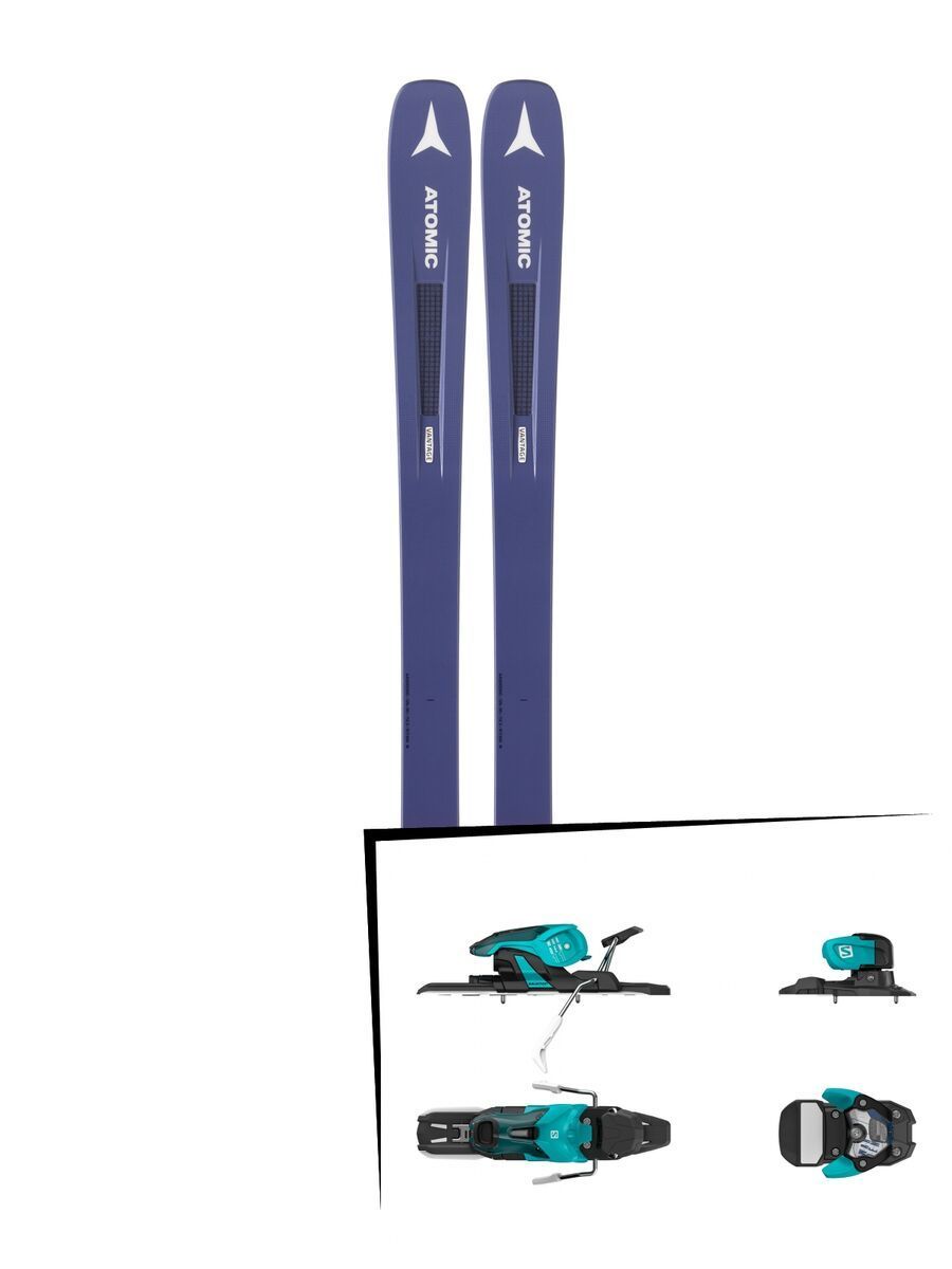 Set: Atomic Vantage 86 C W 2019 + Salomon Warden 11 turquoise/black - Bild 1