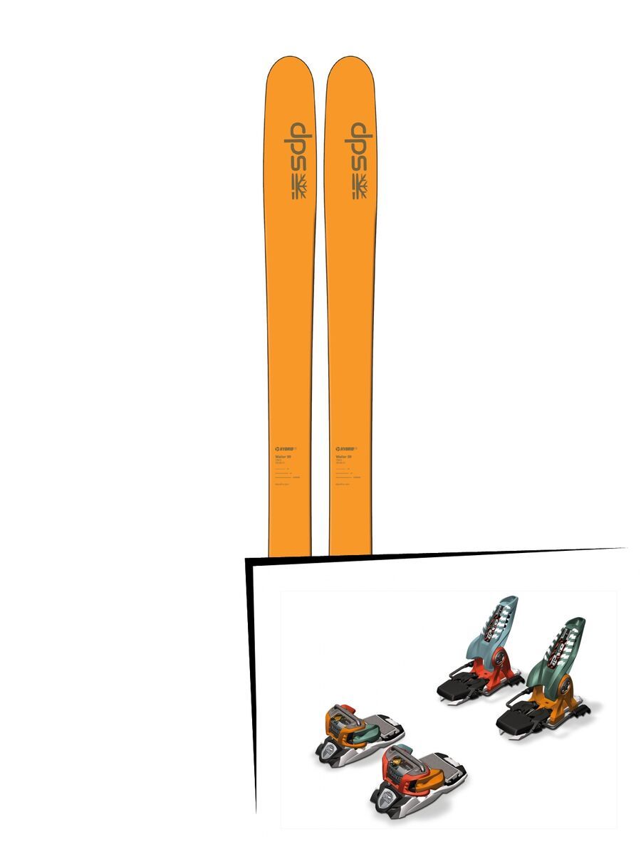 DPS Skis Set: Wailer 99 Hybrid T2 2016 + Marker Jester 18 PRO - Bild 1