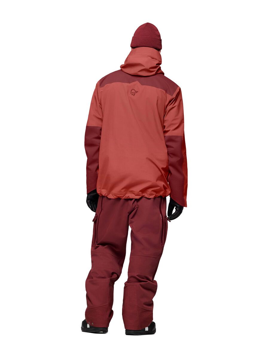 Norrona tamok dri3 Jacket M's, cowhide/port - Bild 7