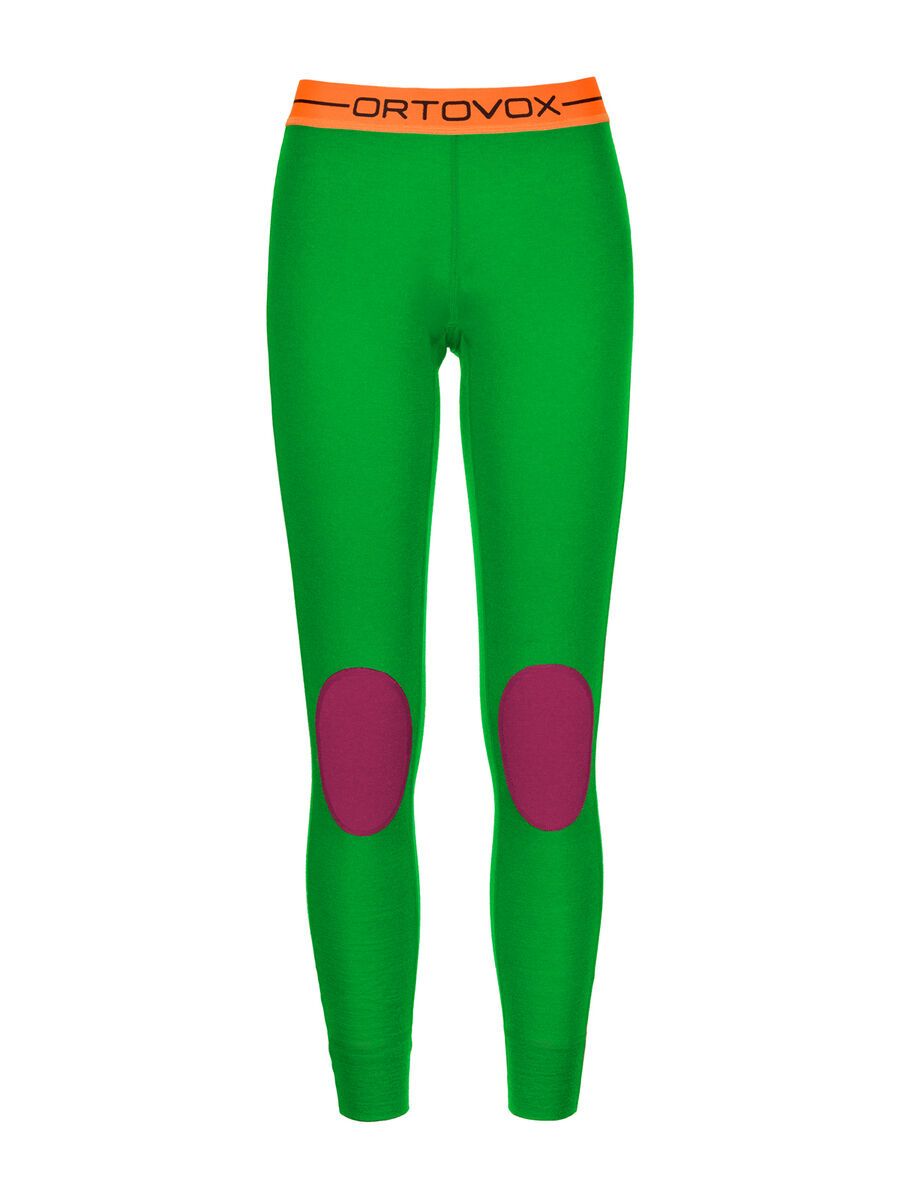 Ortovox Merino 185 Rock'n'Wool Long Pants, absolute green - Bild 1