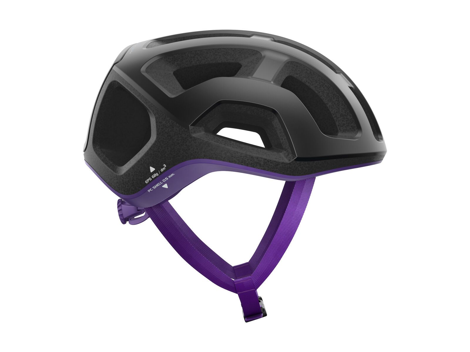 POC Ventral Lite, uranium black/sapphire purple matt - Bild 3