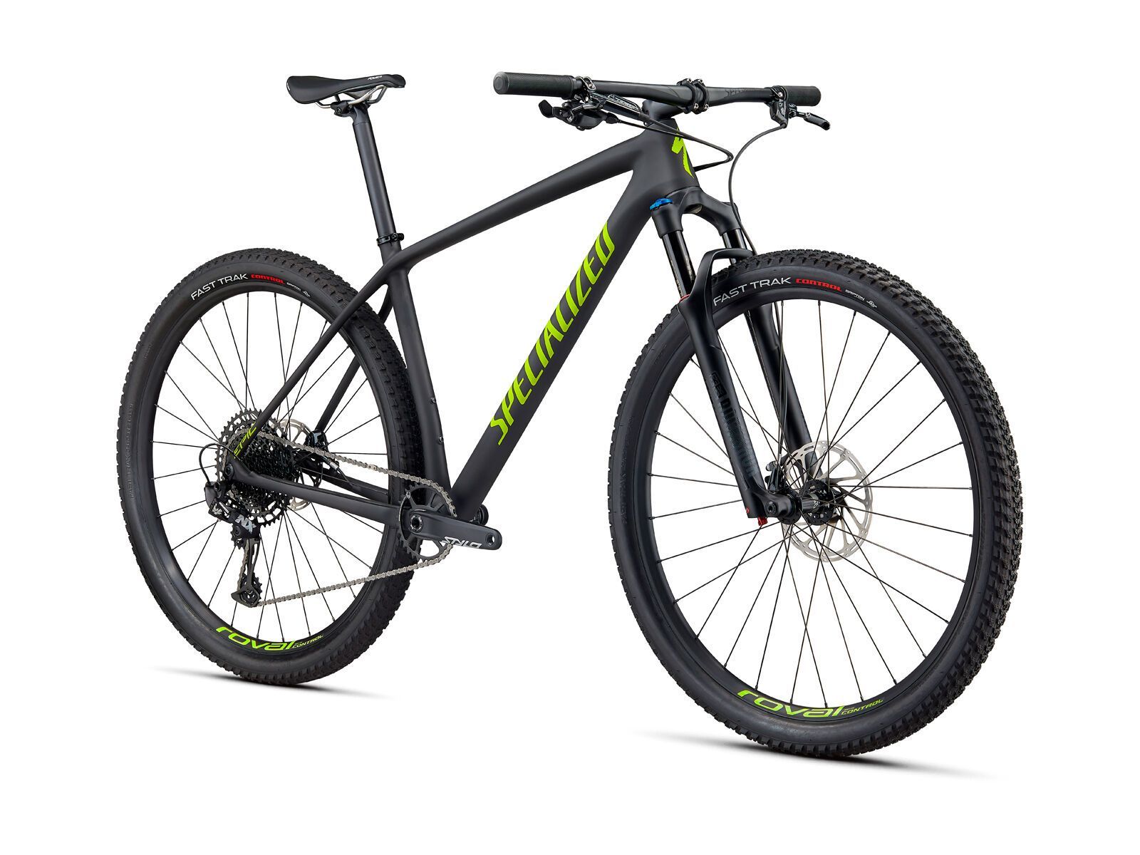 Specialized Epic HT Comp, satin carbon/hyper green - Bild 2