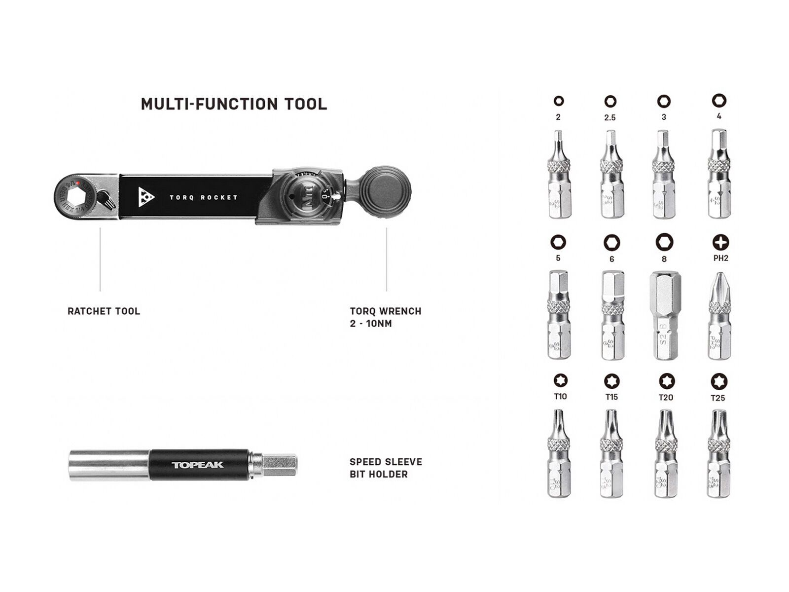 Topeak Torq Rocket mini EX - 2-10 Nm - Bild 4