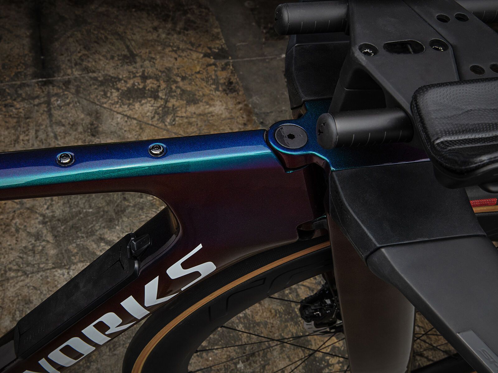 Specialized S-Works Shiv Disc Limited Edition, sunset five-o/gloss white - Bild 5