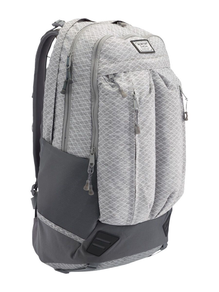 Burton Bravo Pack, grey heather/diamond ripstop - Bild 1