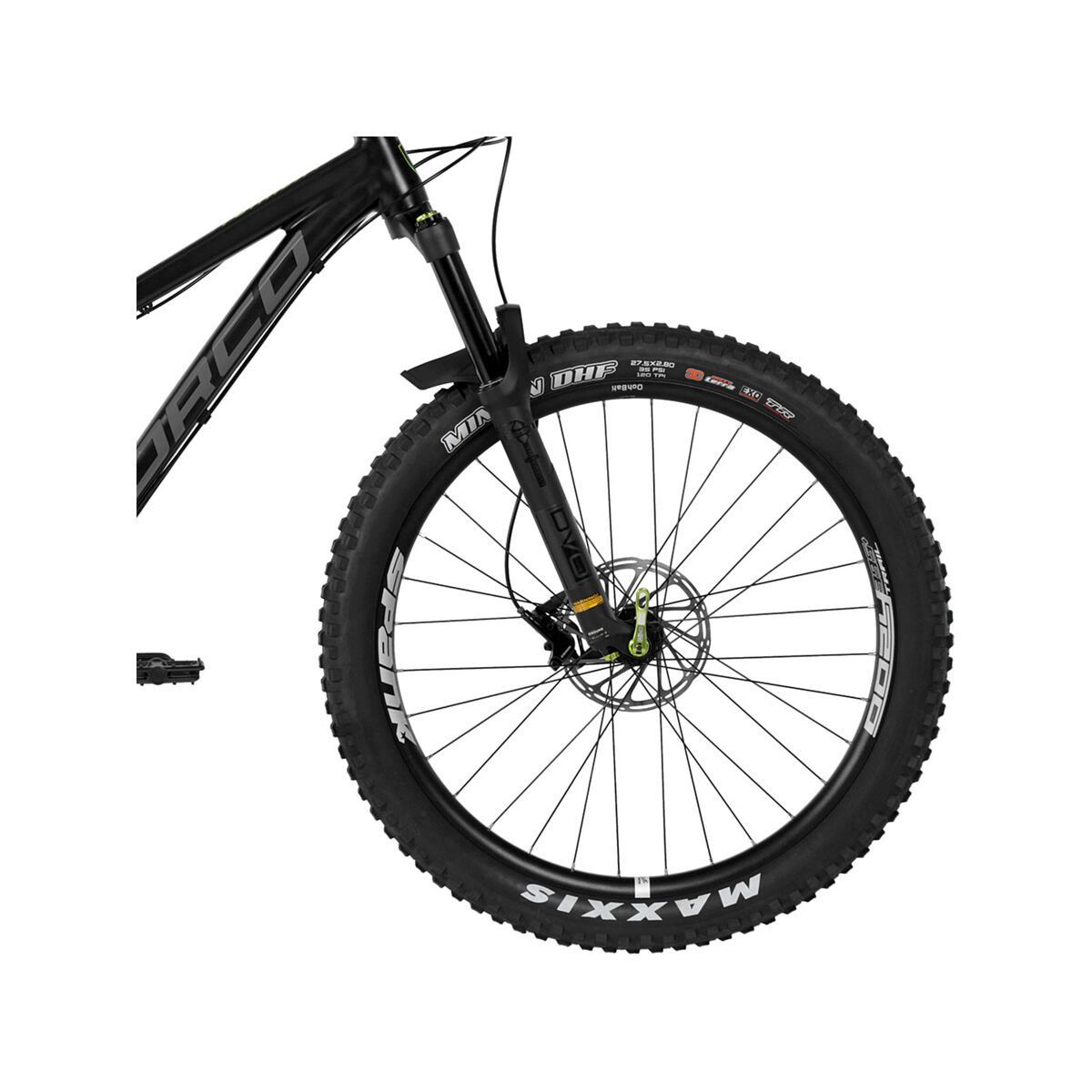 Norco Torrent HT+ 7.1, black/grey/green - Bild 2