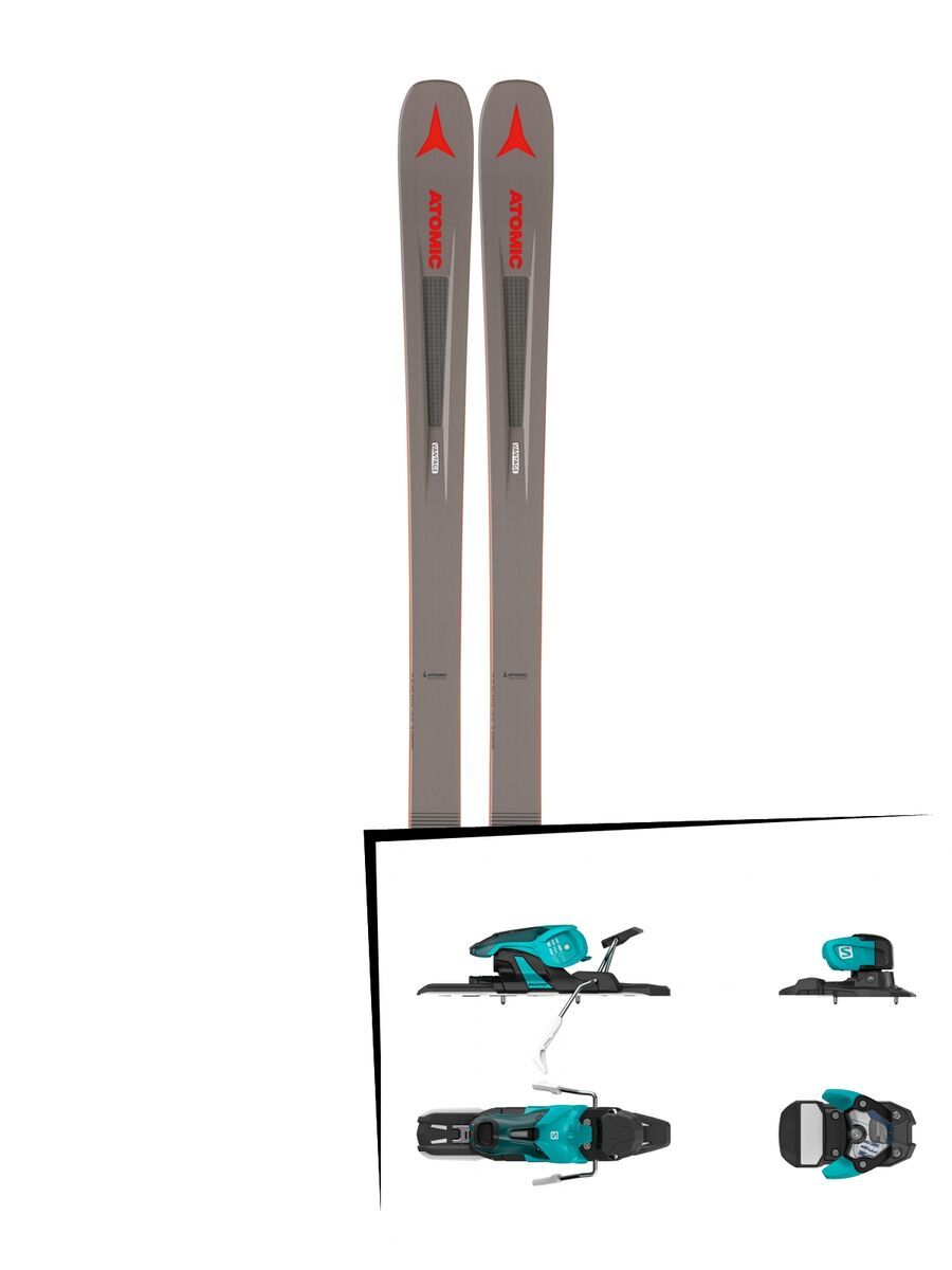 Set: Atomic Vantage 86 C 2019 + Salomon Warden 11 turquoise/black - Bild 1