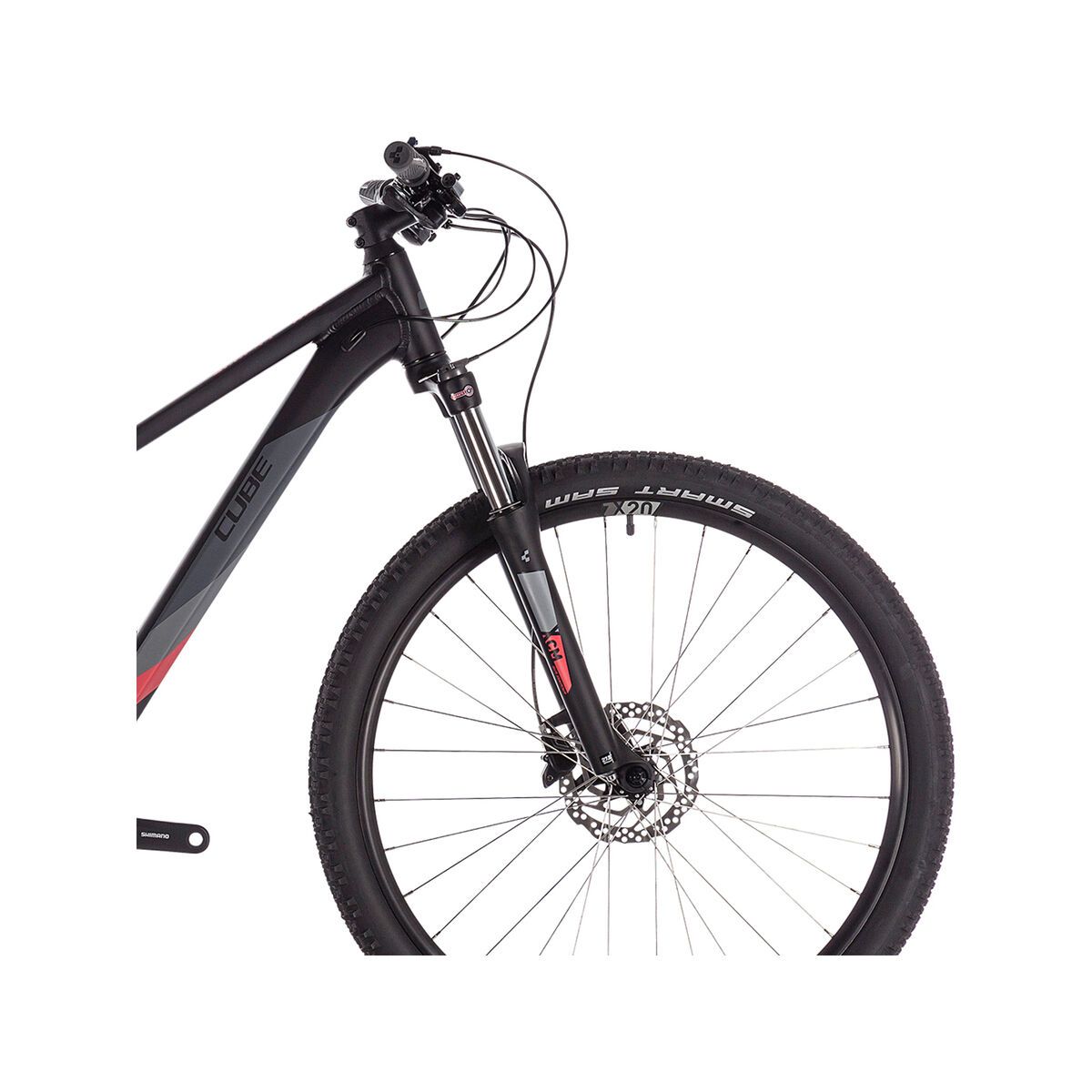 Cube Access WS EXC 27.5, black´n´coral - Bild 6