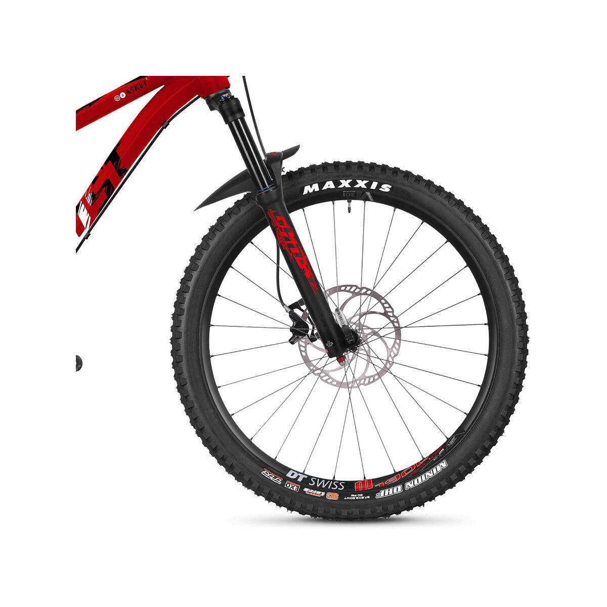 Ghost Asket 8.7 AL, riot red/night black/star white - Bild 2