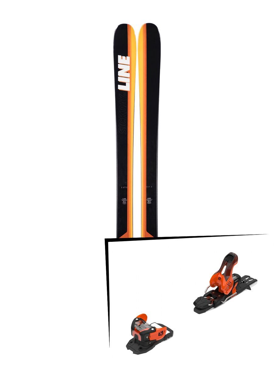 Set: Line Sick Day 94 2019 + Salomon Warden 11 orange/black - Bild 1