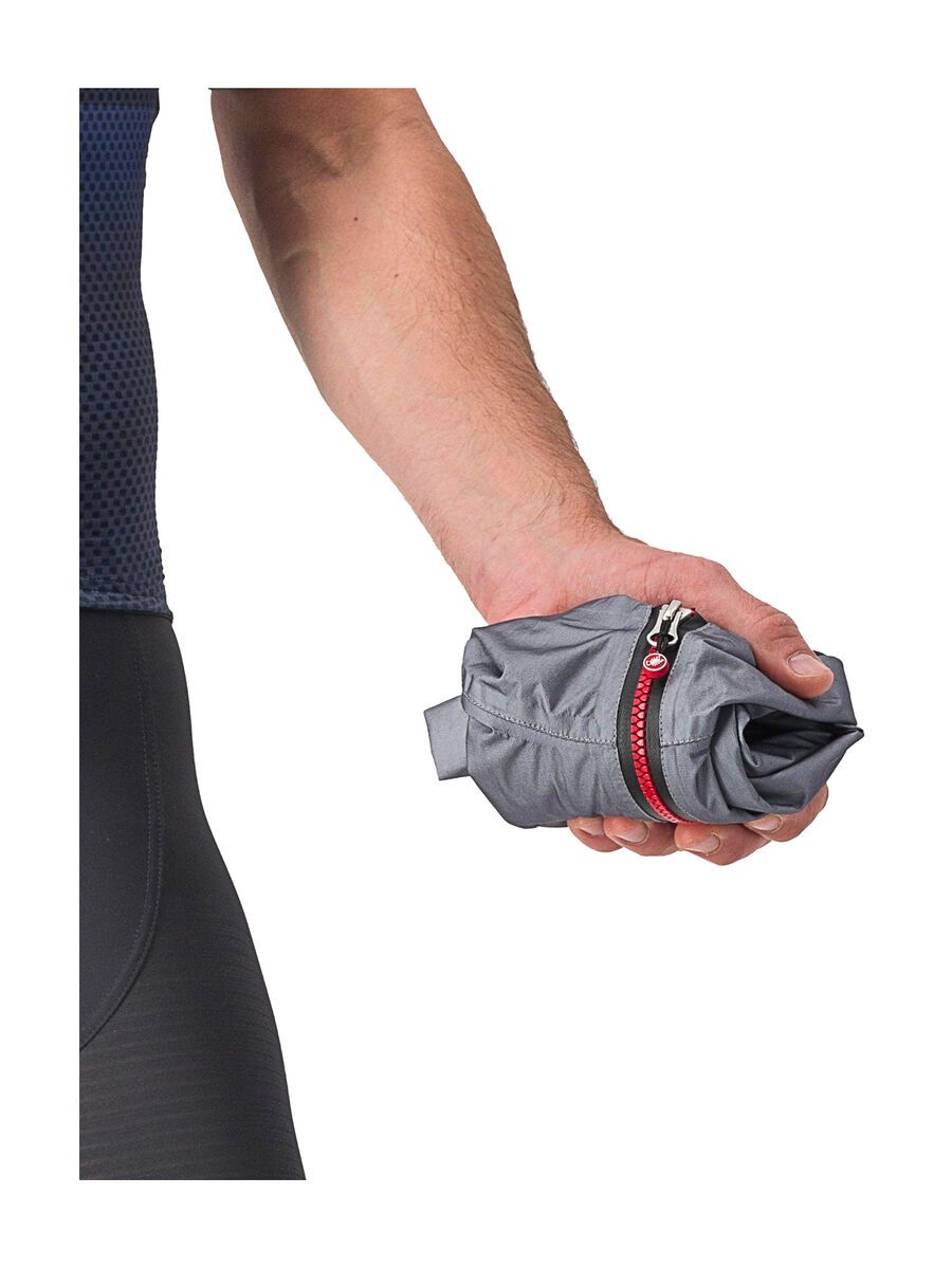 ***2. Wahl*** Castelli Tempesta Lite Jacket gray - Bild 7