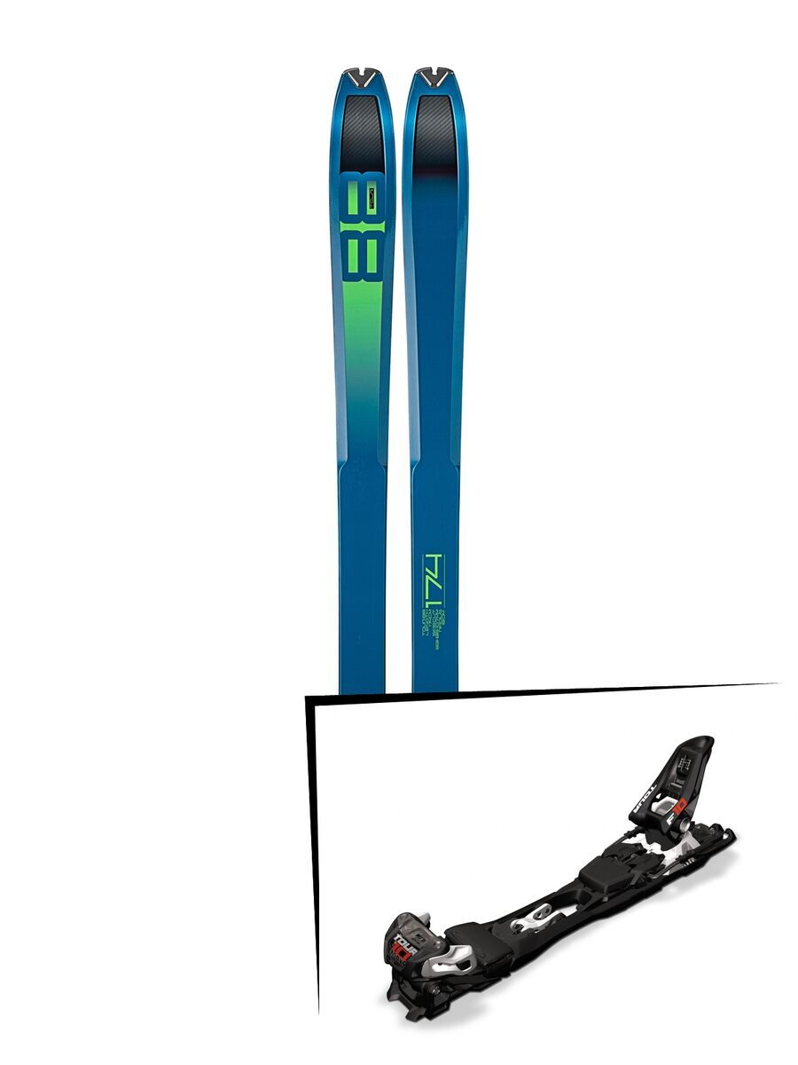 Set: Dynafit Tour 88 2018 + Marker F10 Tour black/white - Bild 1