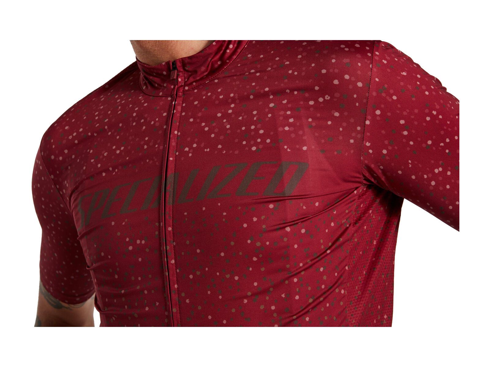 Specialized Men's RBX Logo Short Sleeve Jersey, maroon - Bild 3