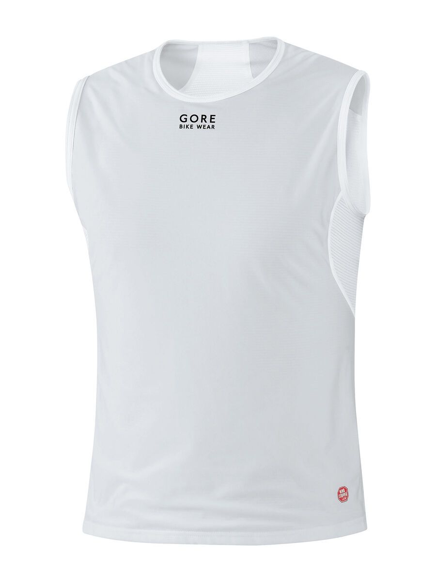 Gore Bike Wear Base Layer Windstopper Singlet, light grey/white - Bild 1