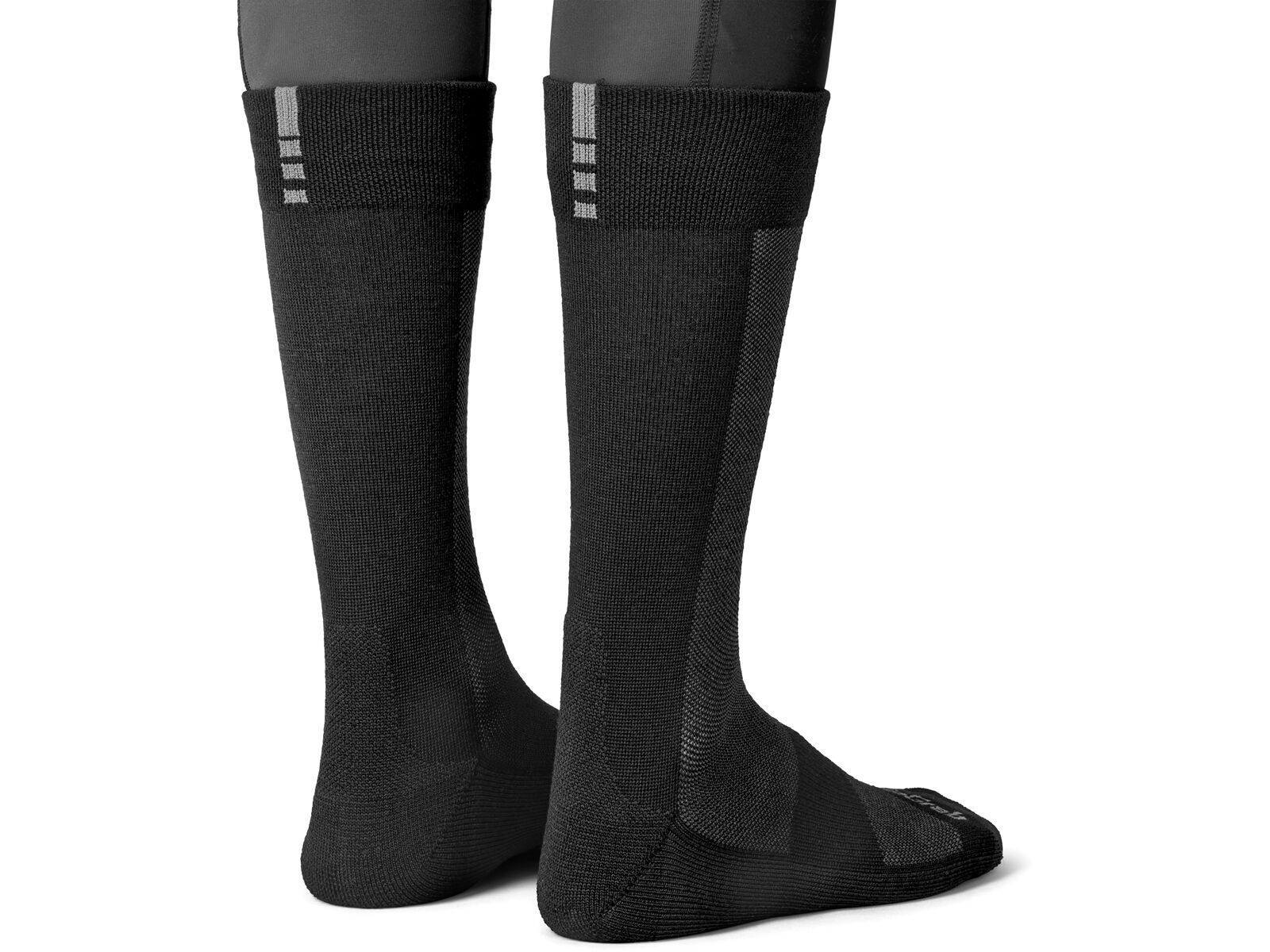 GripGrab Alpine Merino High Cut Winter Socks, black - Bild 3