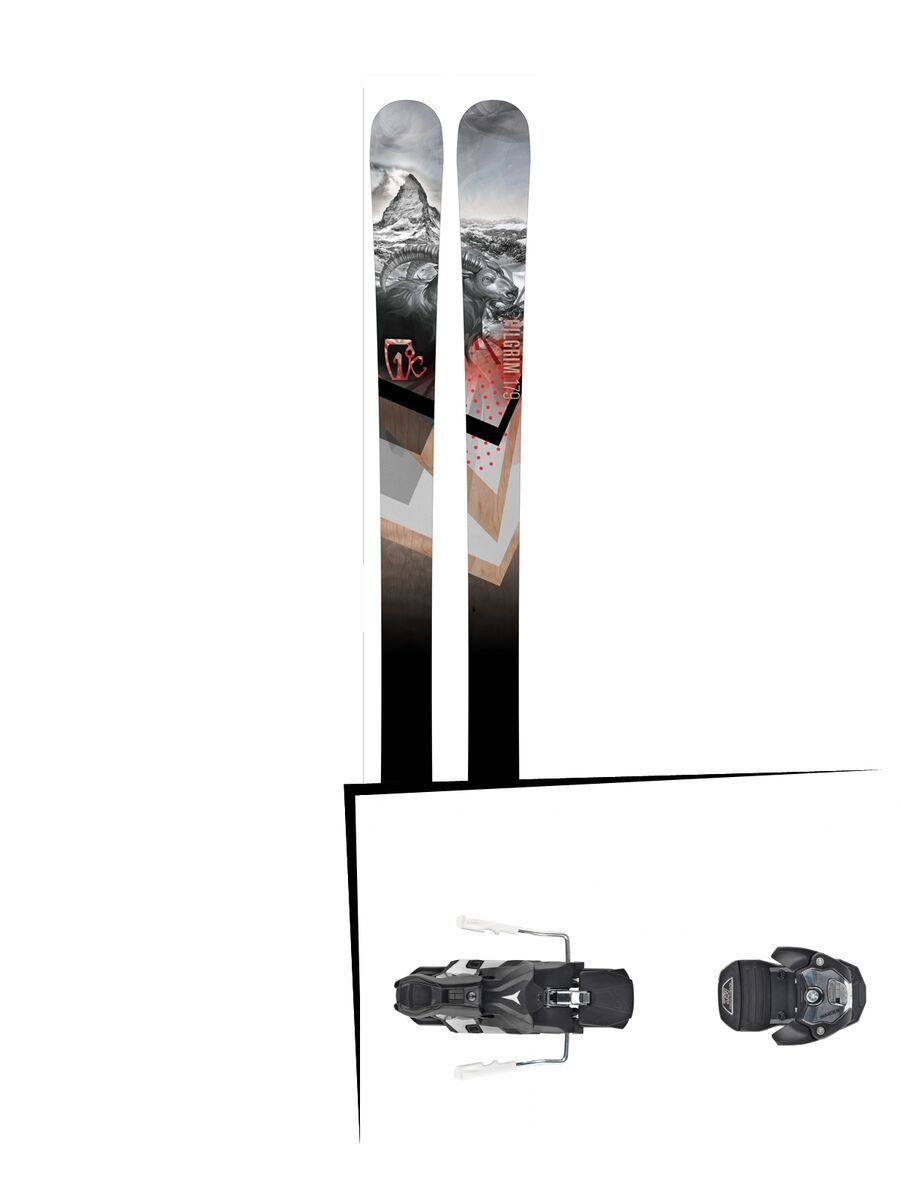 Set: Icelantic Pilgrim 2016 + Atomic Warden MNC 13 (2193914) - Bild 1