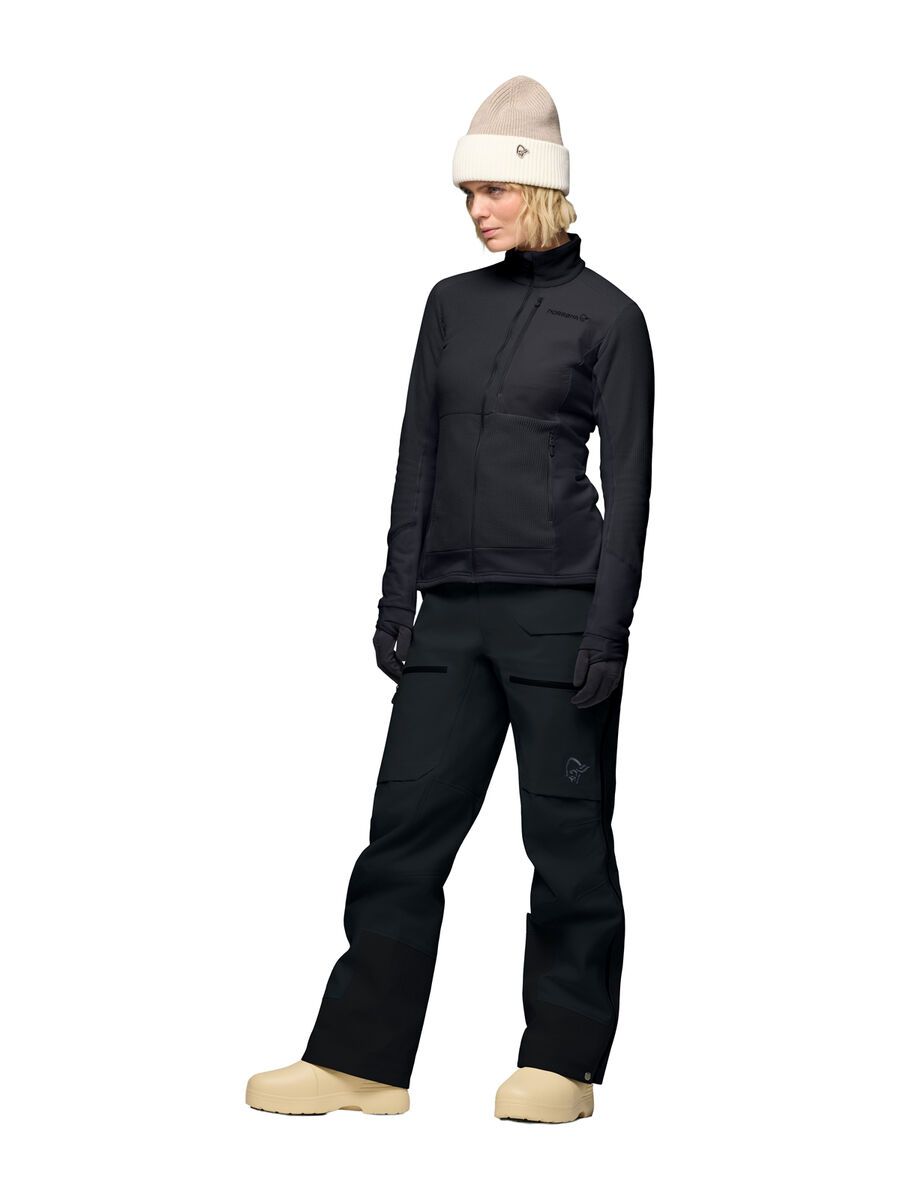 Norrona lofoten warm2 Jacket W's, caviar black - Bild 4