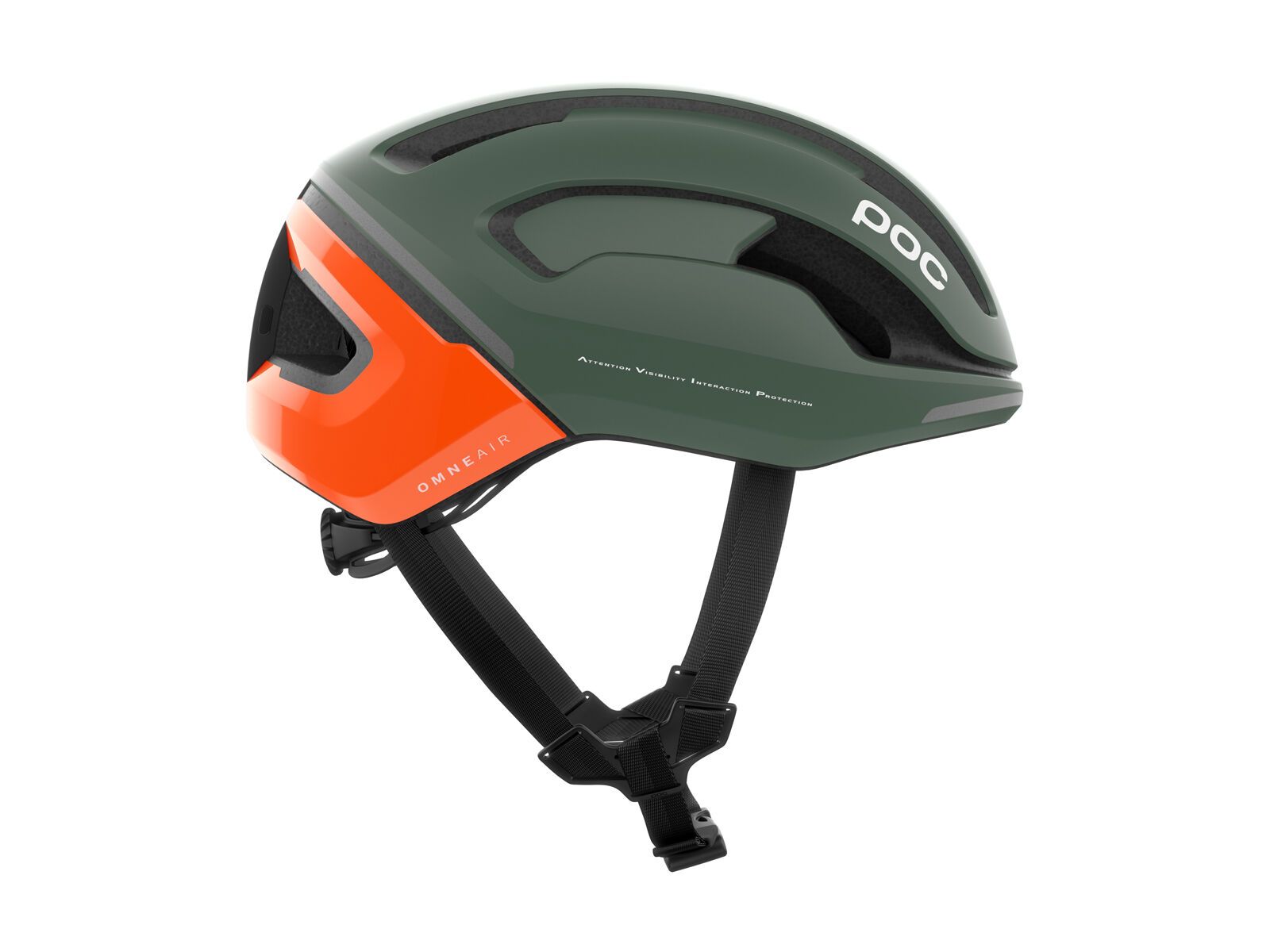 POC Omne Beacon MIPS AVIP, fluo orange/epidote green matt - Bild 3