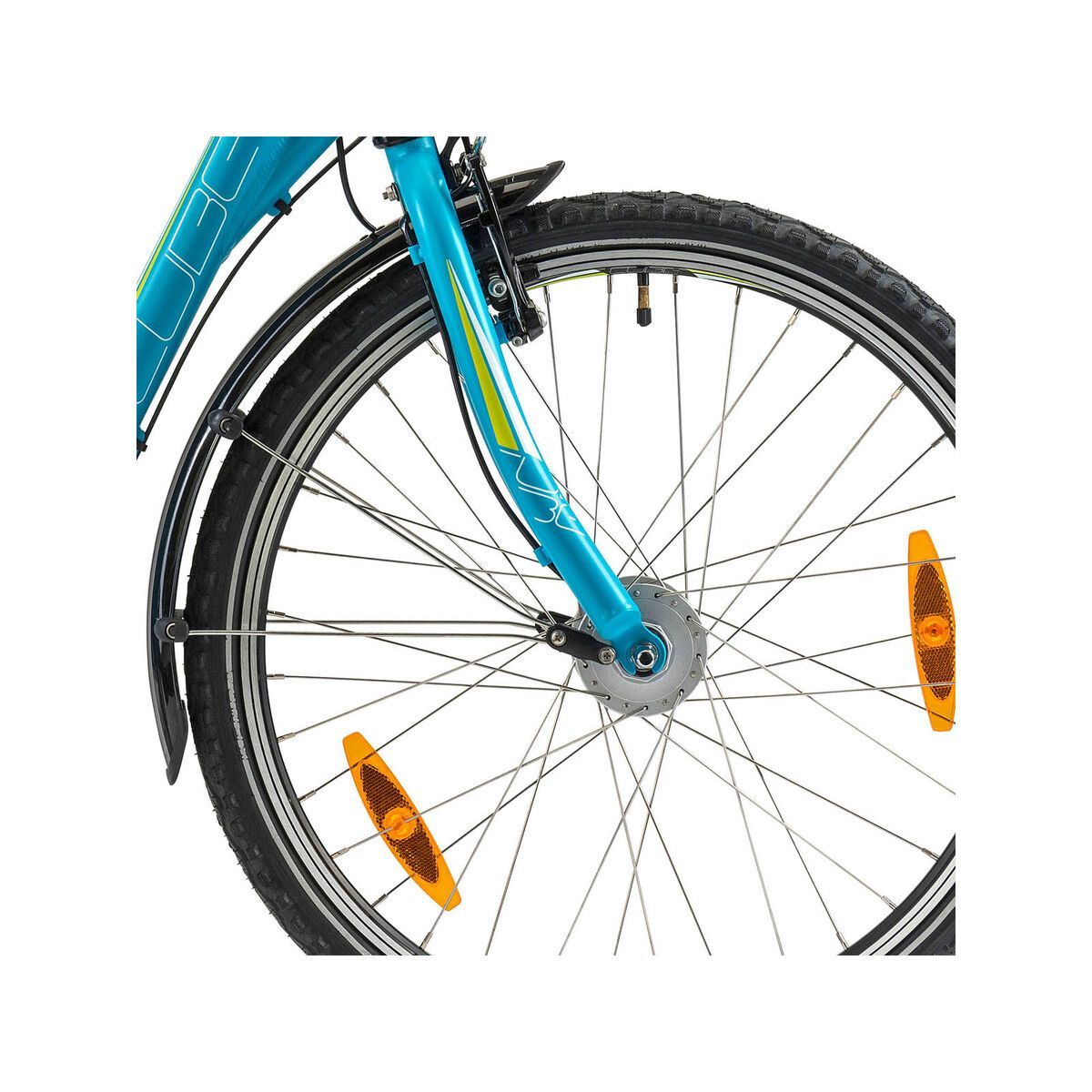 Cube Kid 240 Cross Girl, blue/lime - Bild 2