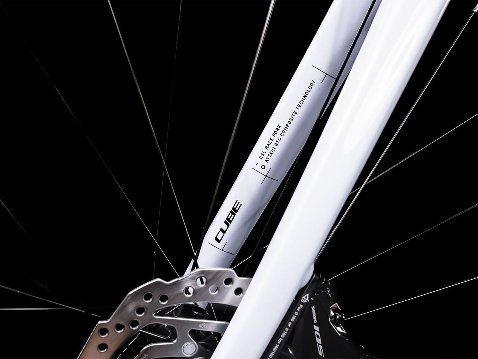 Cube Attain GTC Race, frostwhite´n´carbon - Bild 4