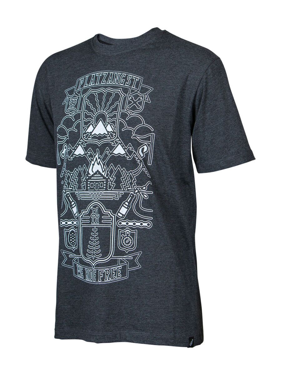 Platzangst Roof Shirt, black - Bild 1