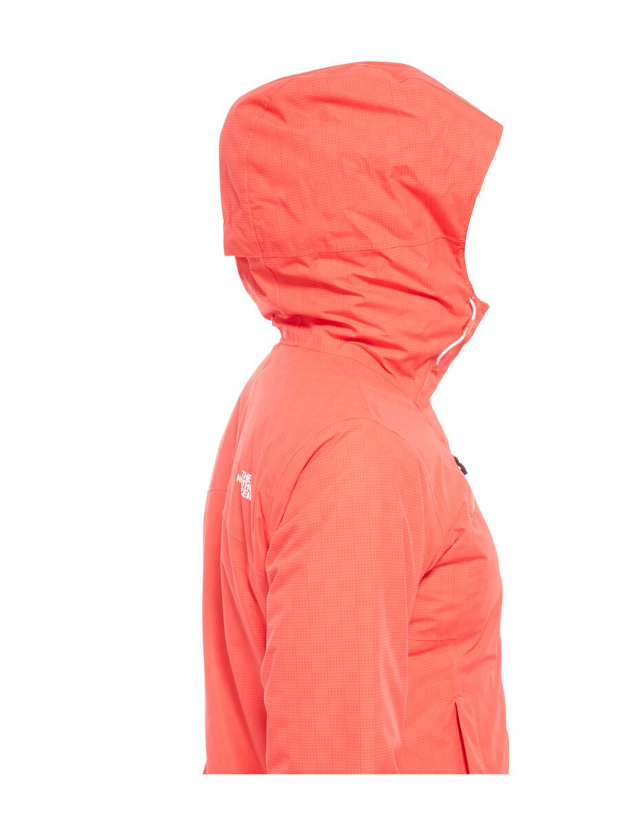 The North Face Womens Descendit Jacket, melon red print - Bild 6
