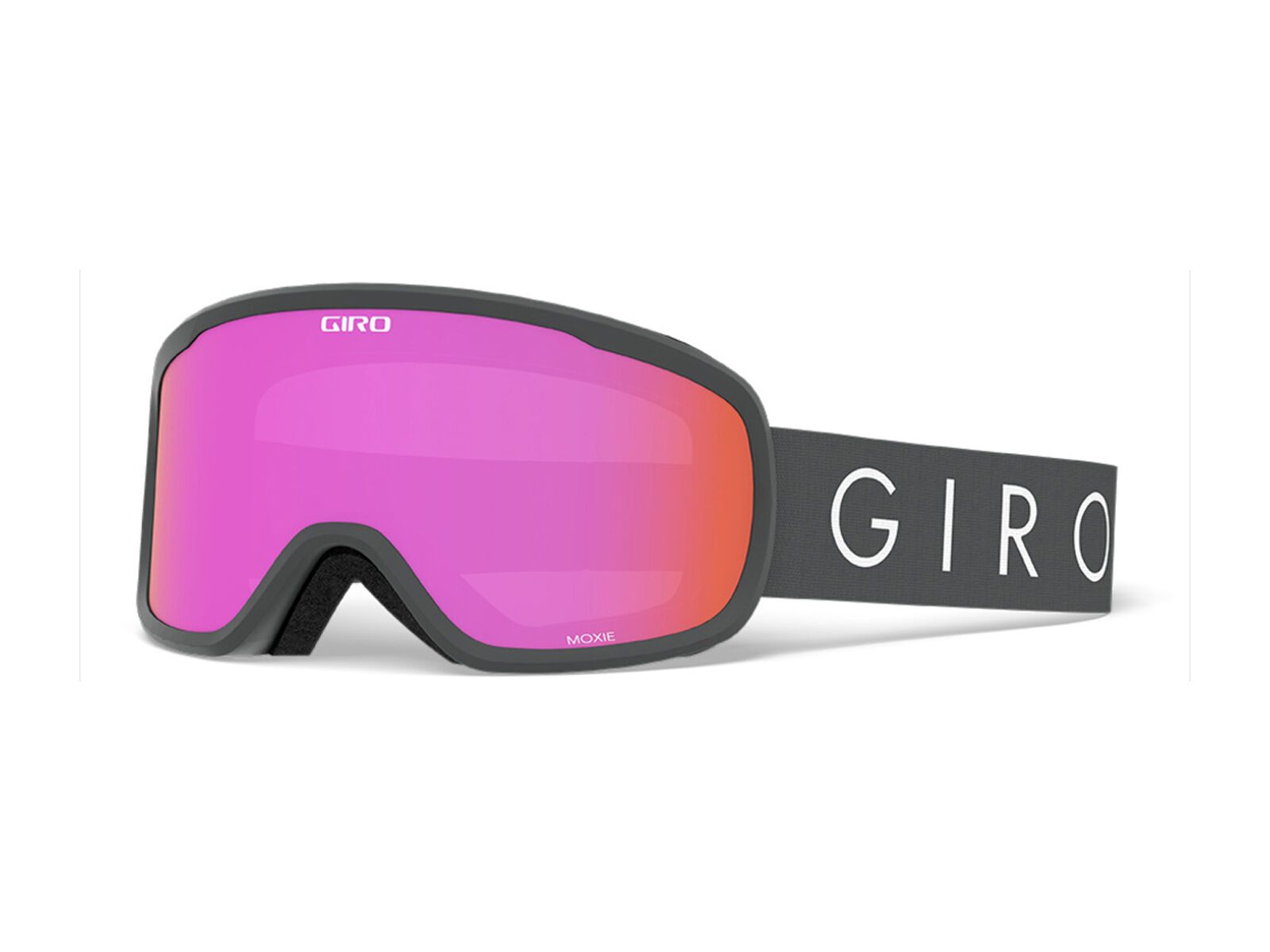 Giro Moxie inkl. WS, titaniumatte core light/Lens: amber pink/yellow - Bild 1