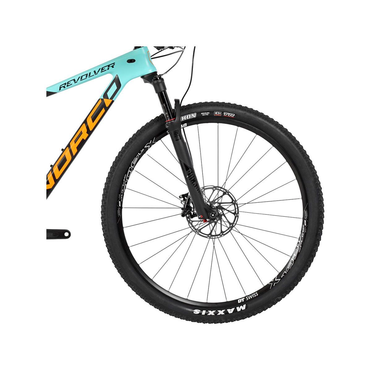 Norco Revolver HT 9.2, black/turqoise/orange - Bild 2