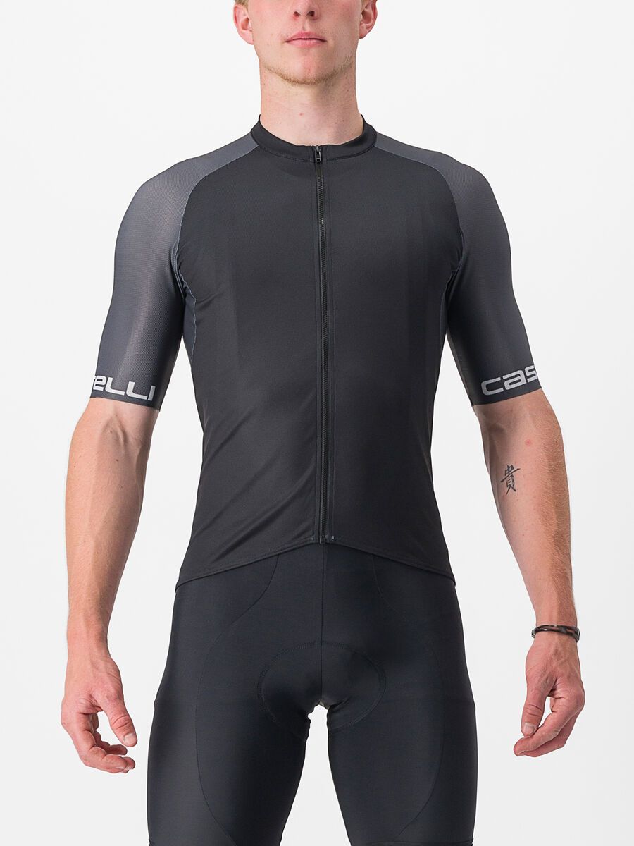 Castelli Entrata VI Jersey, light black/dark gray-ivory - Bild 2