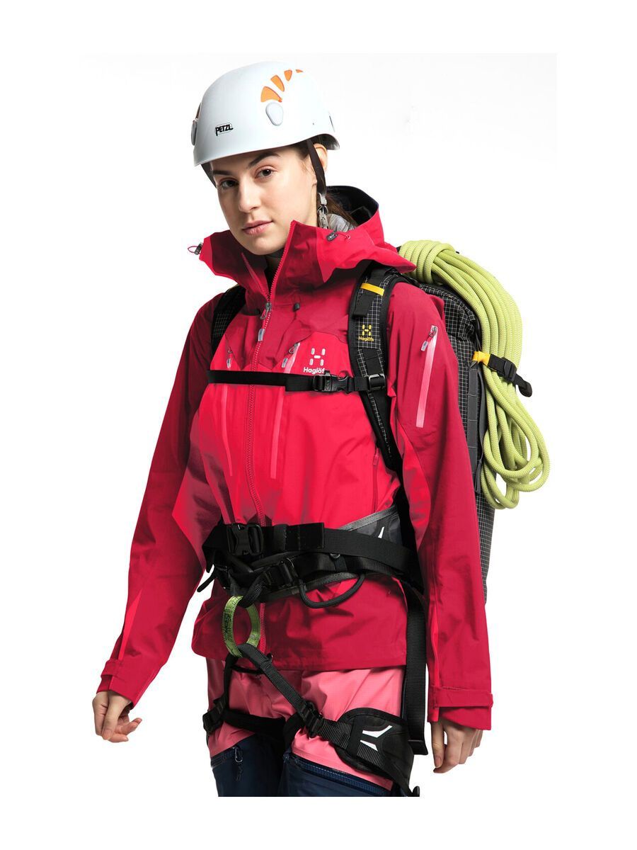 Haglöfs Spitz Jacket Women, scarlet red/dala red - Bild 6