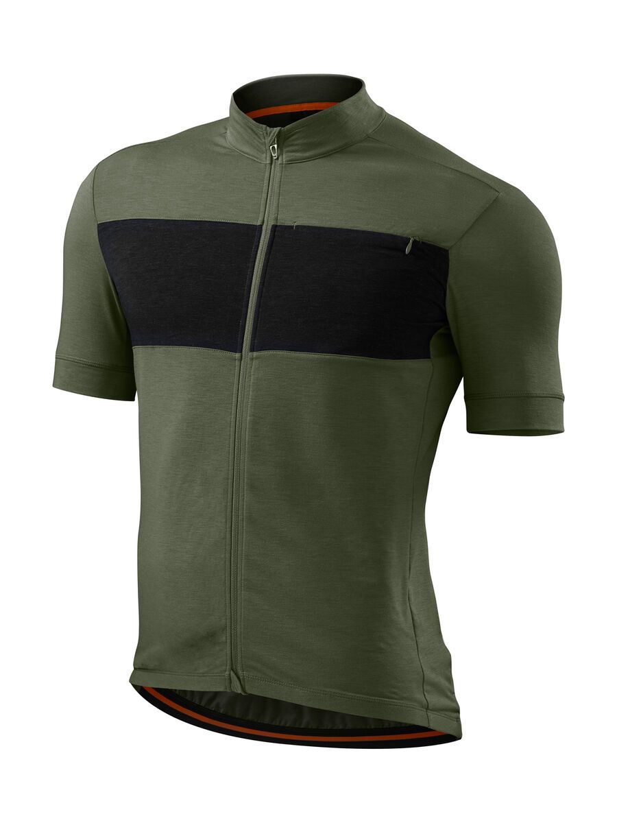 Specialized RBX Drirelease Merino Jersey SS, oak green/black heather - Bild 1
