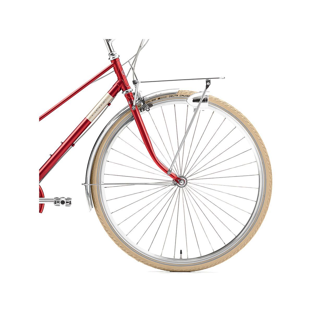 Creme Cycles Caferacer Lady Solo, red - Bild 3