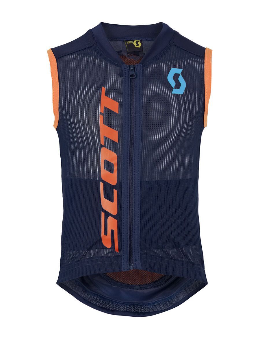 Scott Actifit Junior Vest Protector, black iris orange - Bild 1