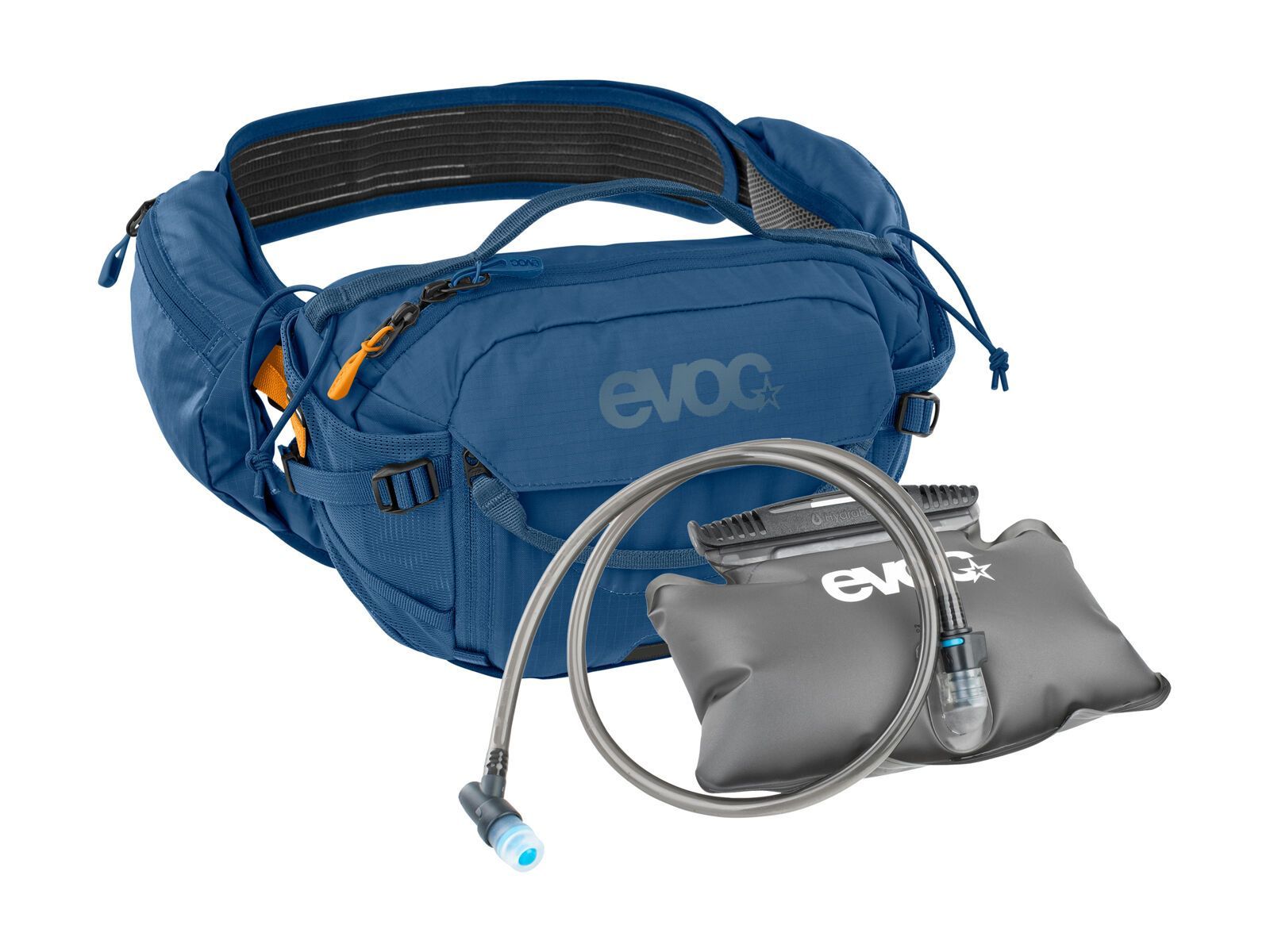 Evoc Hip Pack Pro 3 + Hydration Bladder 1,5, demin - Bild 1