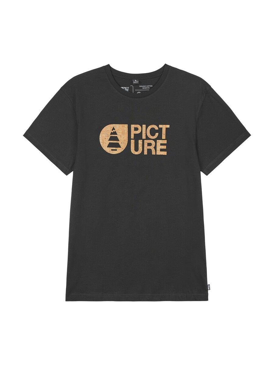 Picture Basement Cork Tee, black - Bild 1