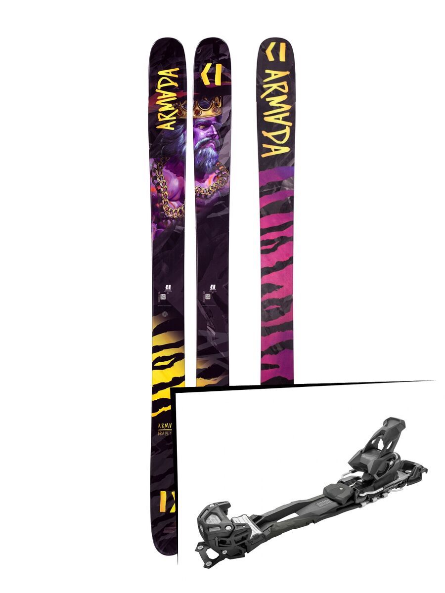 Set: Armada Arv 116 JJ 2019 + Tyrolia Adrenalin 13 AT solid black - Bild 1