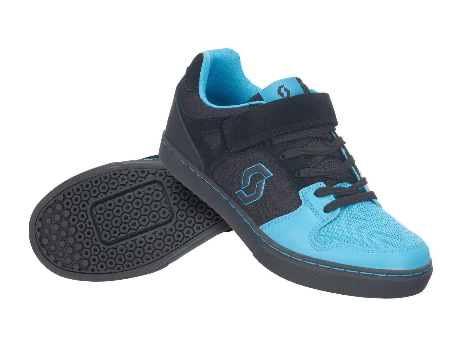 Scott FR 10 Clip Shoe, black/blue - Bild 1