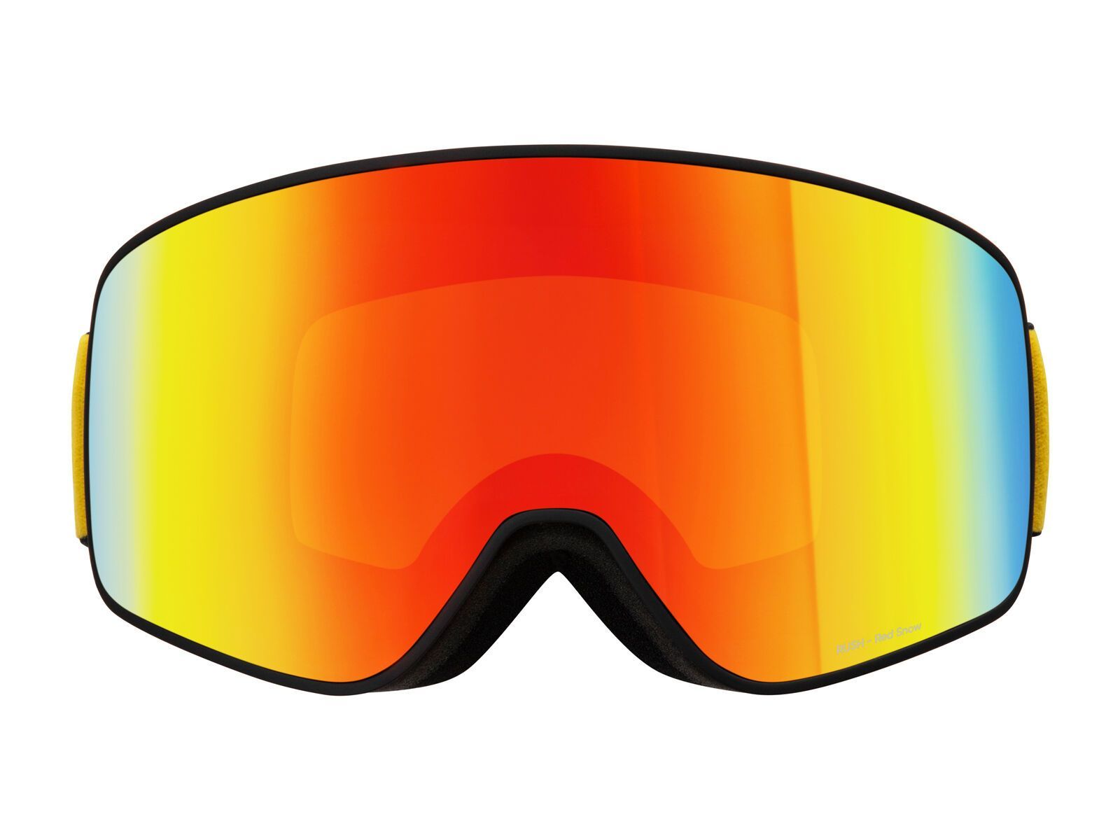 Red Bull Spect Eyewear Rush, Orange-Red Mirror / black - Bild 2