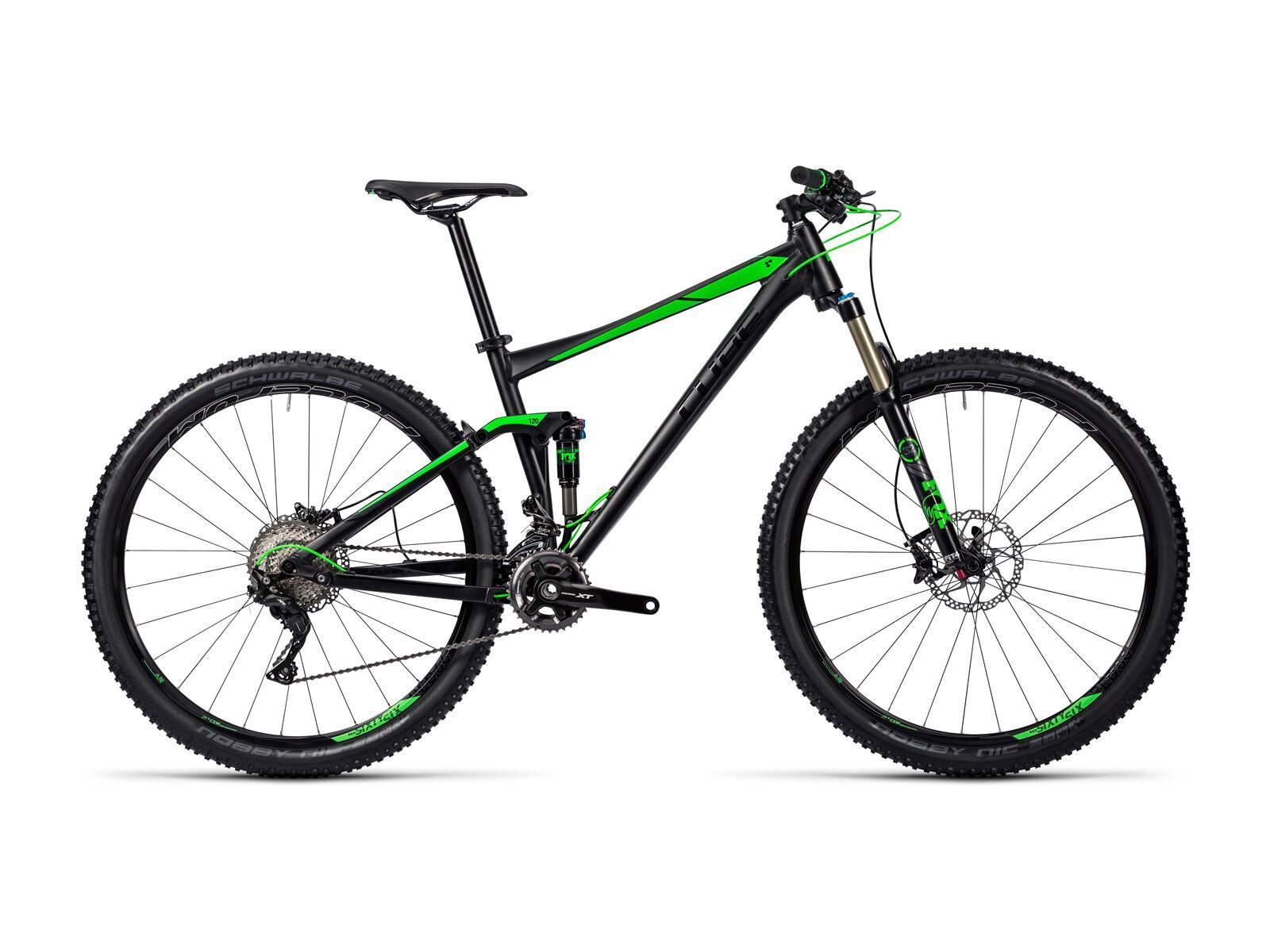 Cube Stereo 120 HPA SL 29, black´n´green - Bild 1