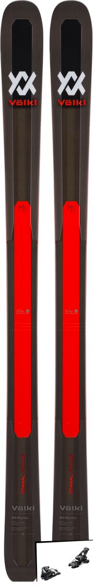 Set: Völkl M5 Mantra 2019 + Tyrolia Attack² 14 AT solid black - Bild 1